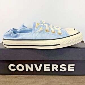 Converse CTAS Shoreline Slip Low Light Blue New Women's Size 8